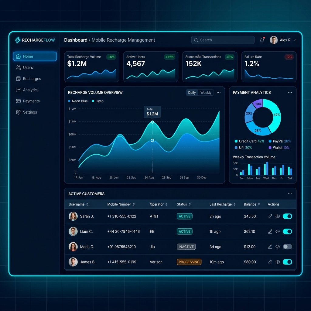 Recharge Dashboard